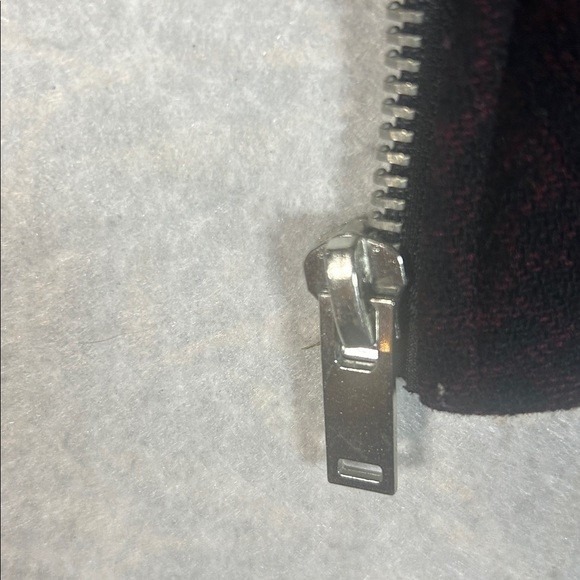 21 Men Wool blend Bomber Jacket Pattern Zip‎ Front Size M - Picture 6 of 7